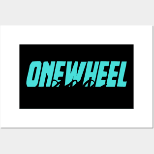 onewheel electric skateboard - float life onewheel skateboard Posters and Art